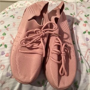 Cute pink mauve sneakers